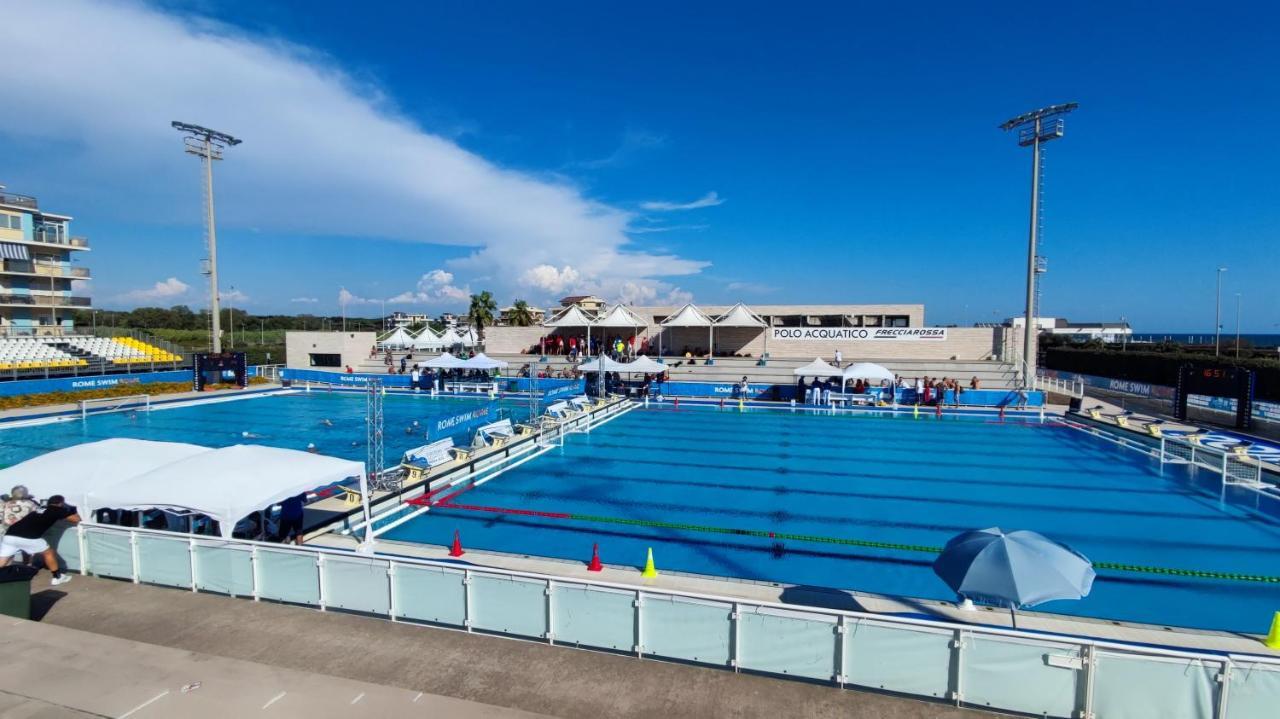 Appartamento Roma Casa Vacanza Sea House Rome 50 Metri Dal Mare Lido di Ostia Eksteriør billede